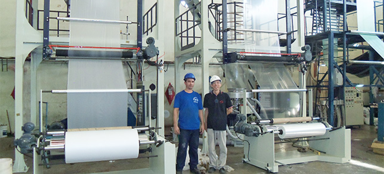 blown film machines installed in ecuador-1